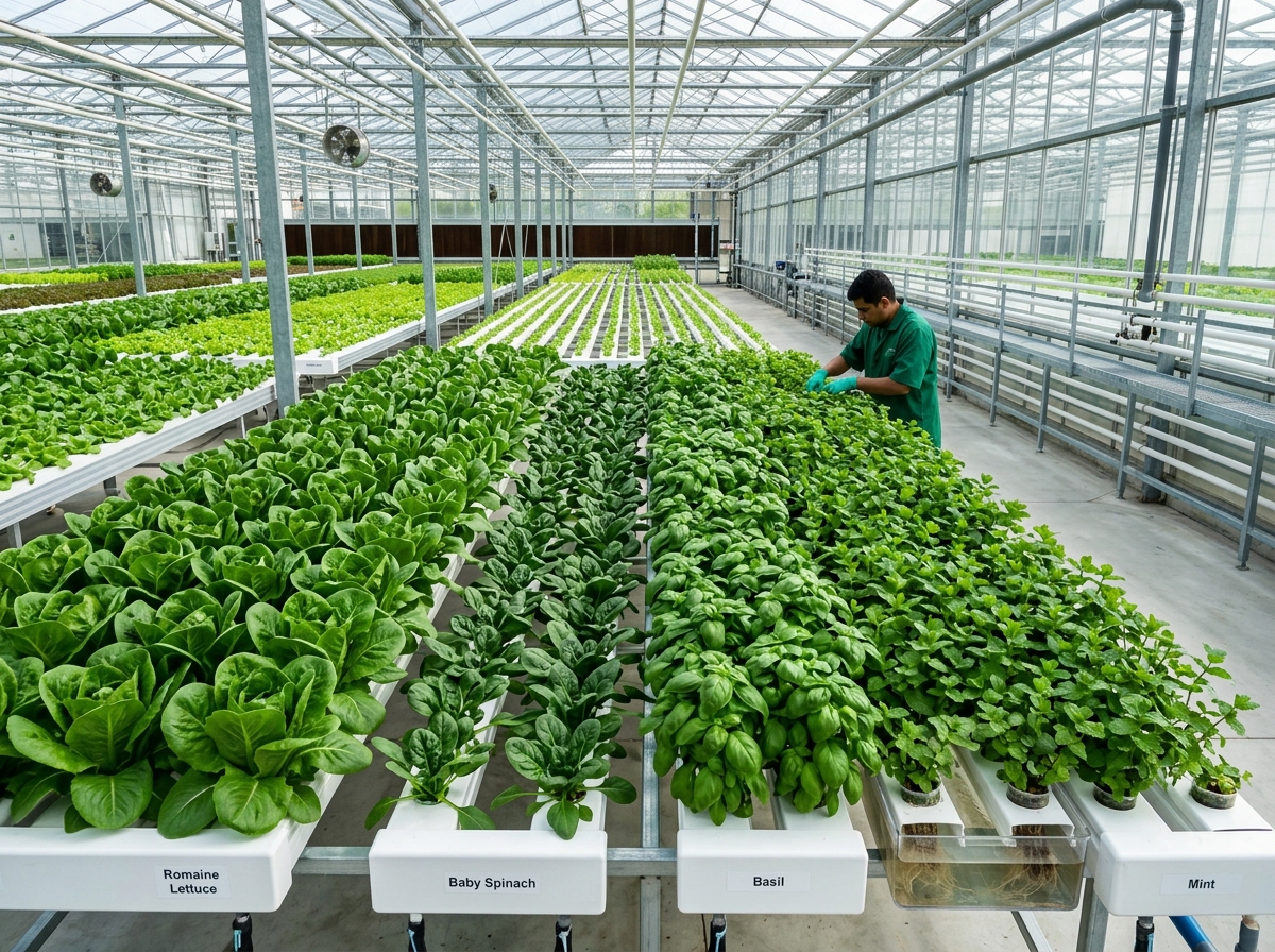 Hydroponic Greenery